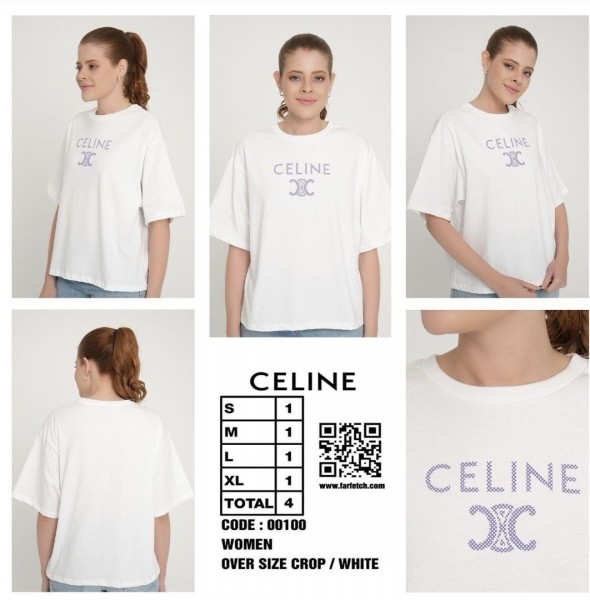 Женская Футболка Celine 