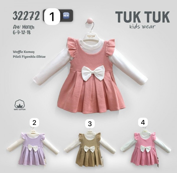 Платье Для Девочки Tuk Tuk (6-9-12-18мес.)