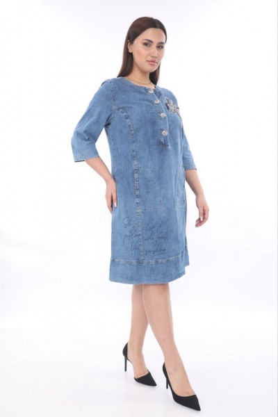 Женская Джинсовое Платье Gomed (Большие размеры)