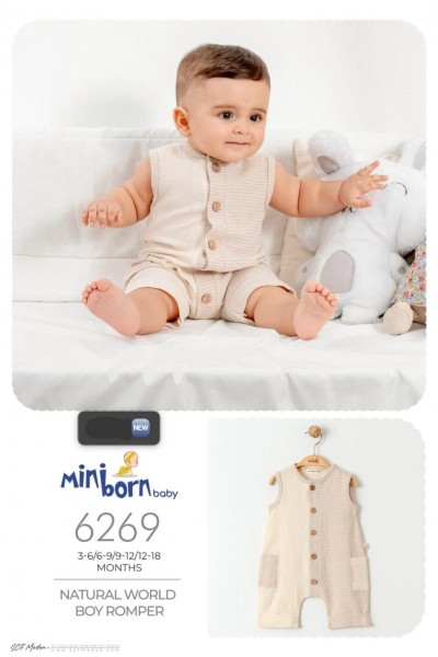 Песочник Для Мальчика Mini Born (3-6/6-9/9-12/12-18мес.)