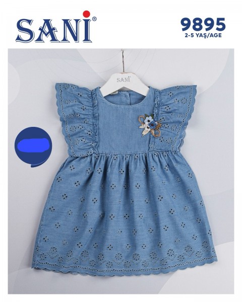 Джинсовое Платье Для Девочки Sani (2-3-4-5лет)