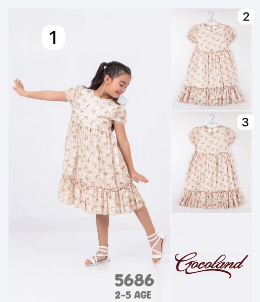 Платье Для Девочки Cocoland (2-3-4-5лет)