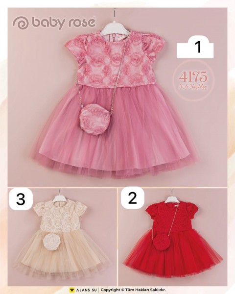 Платье Для Девочки Baby Rose (3-4-5-6лет)