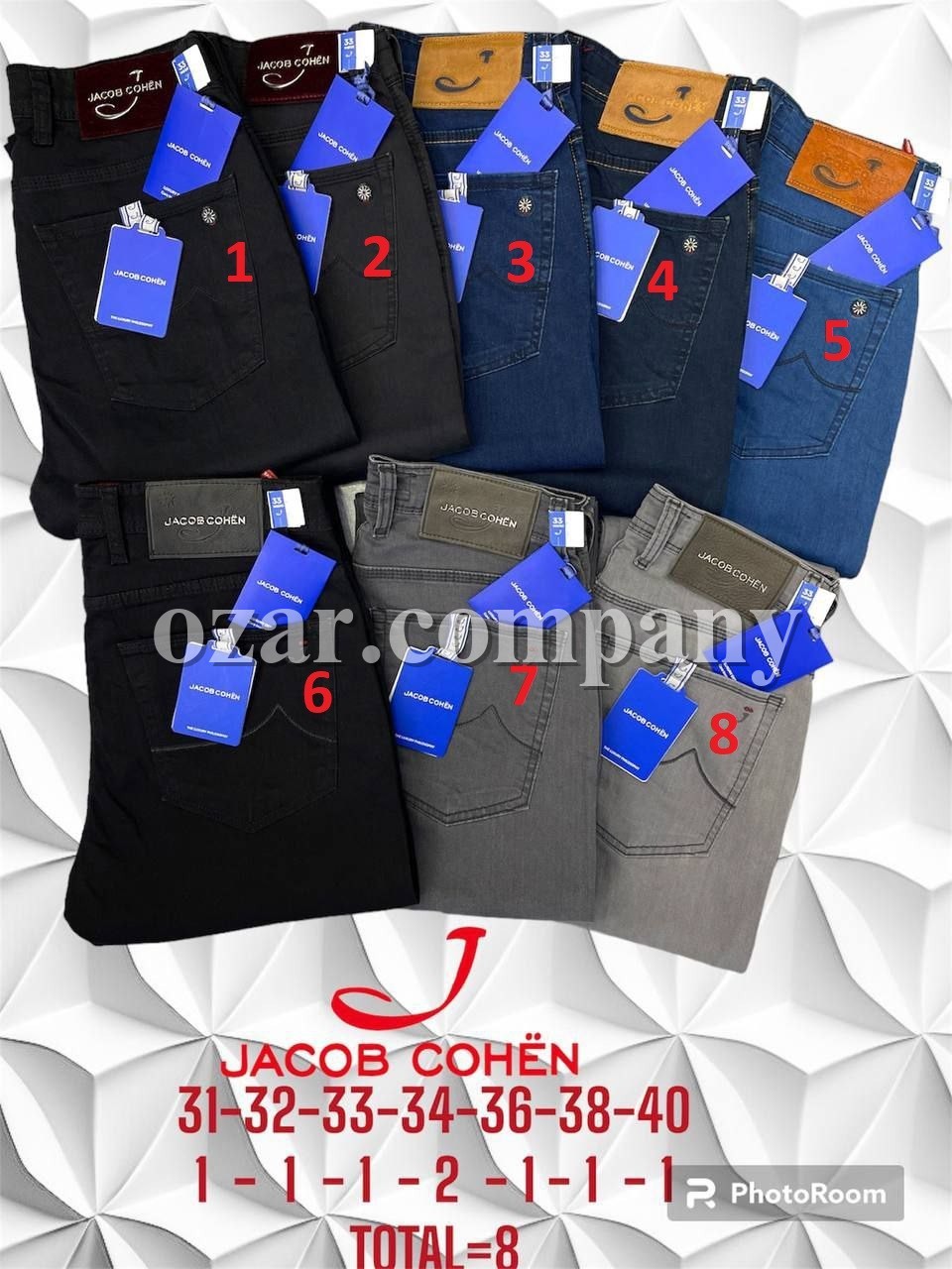 Мужские Джинсы Jacob Cohen