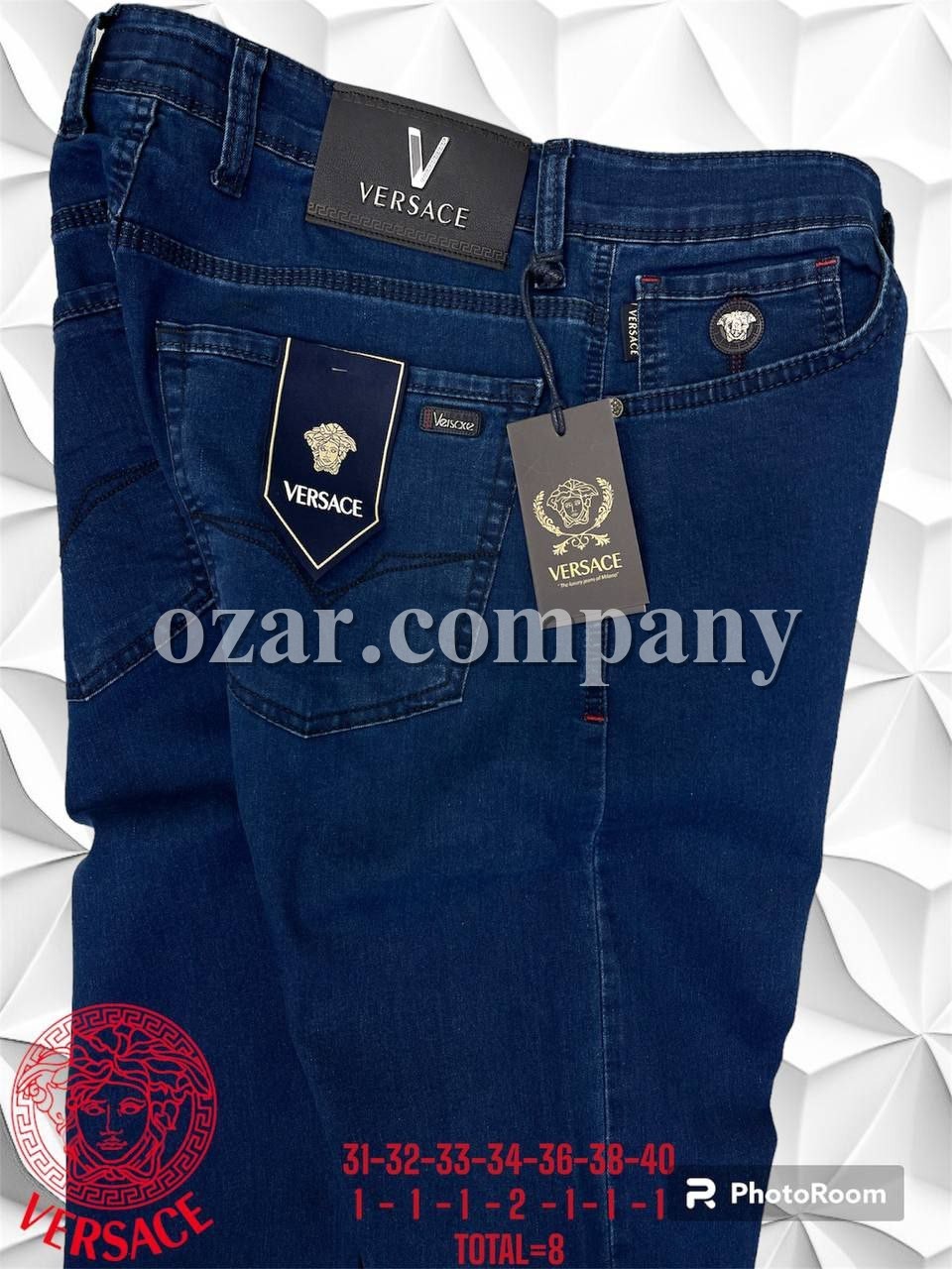 Мужские Джинсы Versace