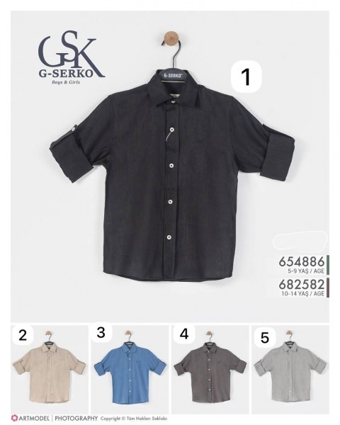Рубашка Для Мальчика G-Serko (10-11-12-13-14лет)