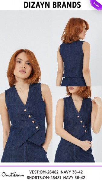 Женский Жилет Omat Jeans