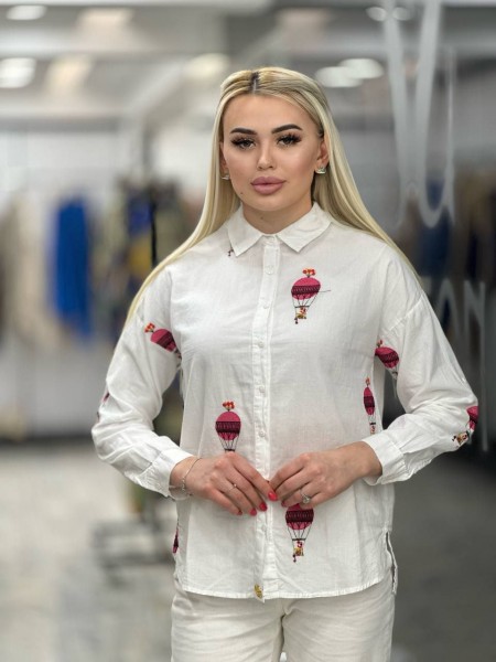Женская Рубашка Sassofono