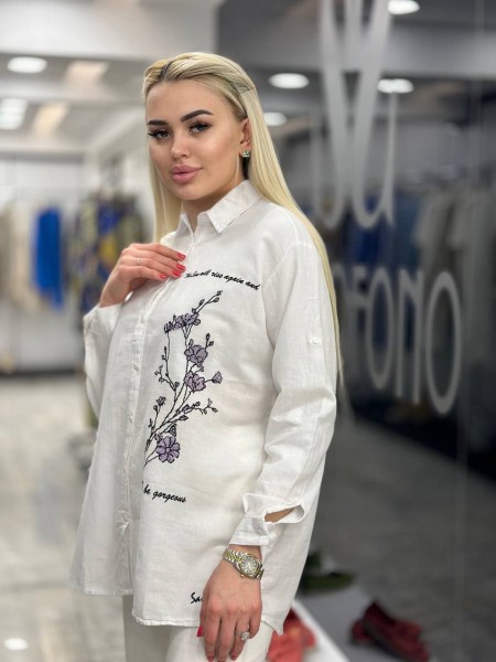 Женская Рубашка Sassofono