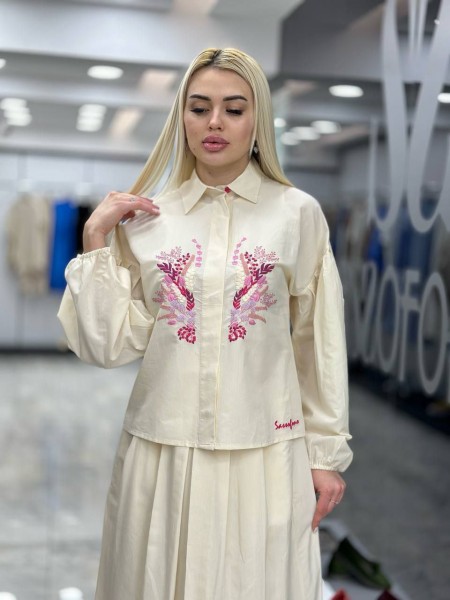 Женская Рубашка Sassofono