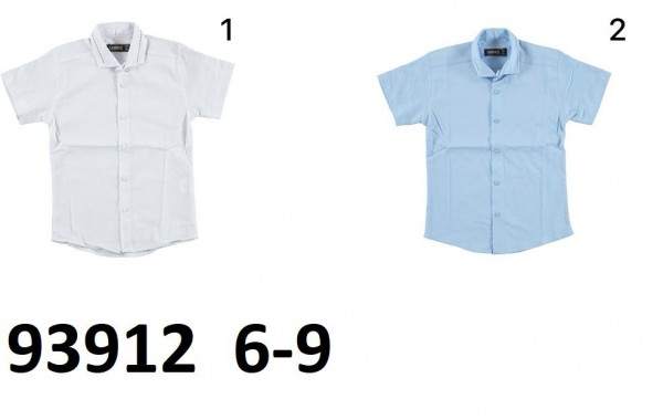 Школьная Рубашка Для Мальчика Carrinos (6-7-8-9лет)