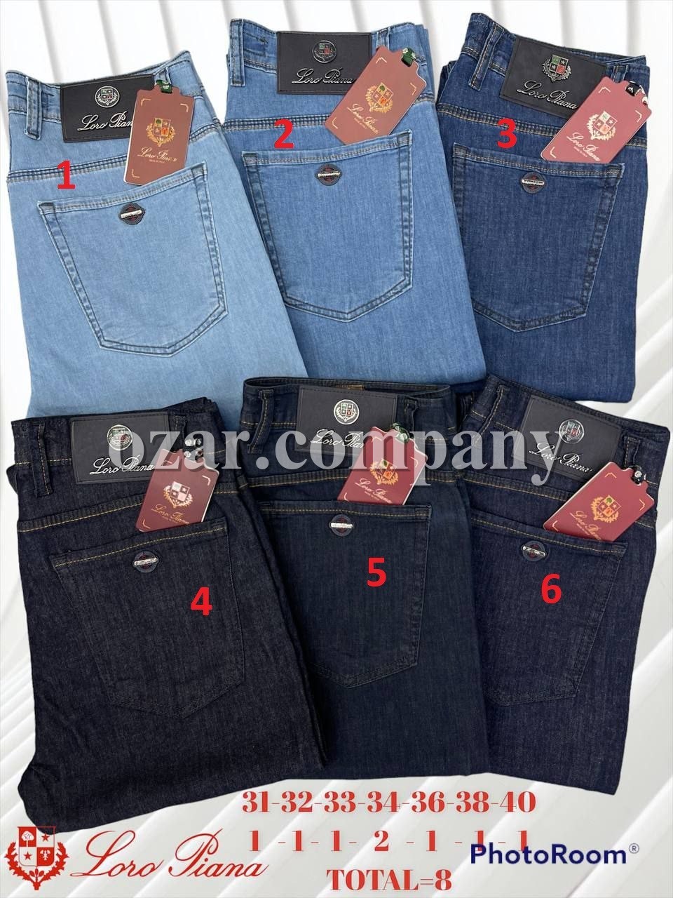 Мужские Джинсы Loro Piana