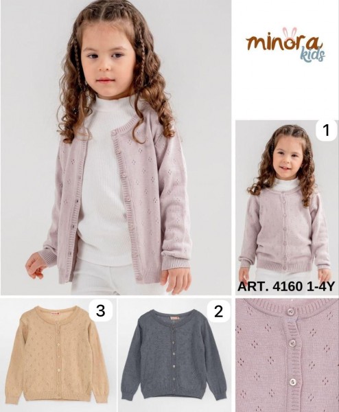 Вязанка Для Девочки Minora (1-2-3-4лет)