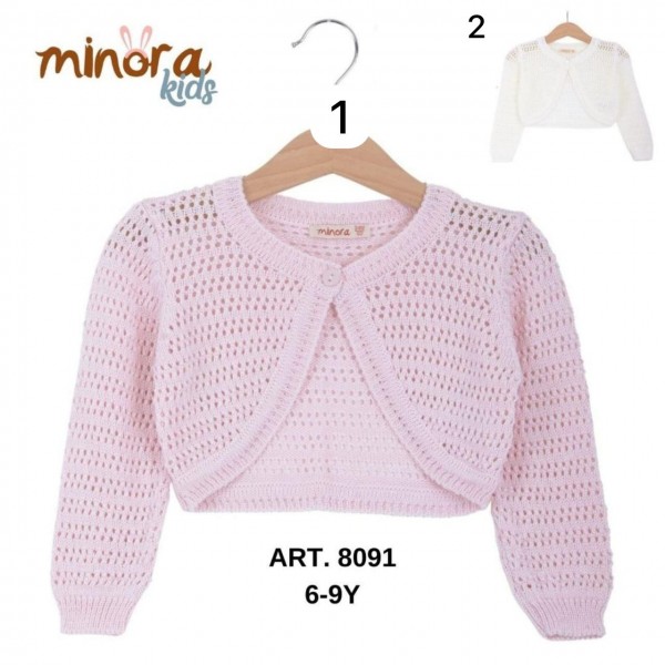 Вязанка Для Девочки Minora (6-7-8-9лет) 