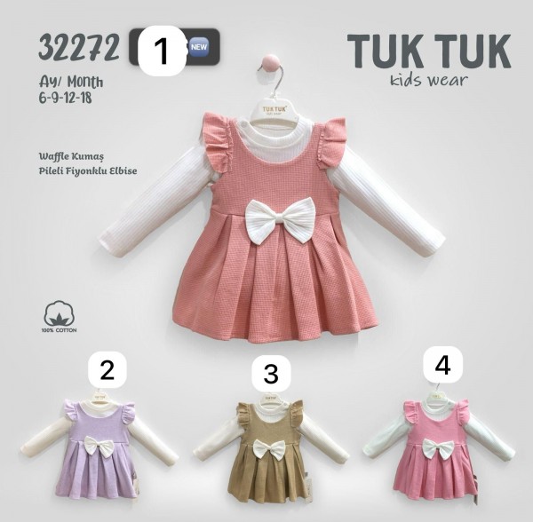 Платье Для Девочки Tuk Tuk (6-9-12-18мес.)