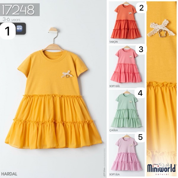 Платье Для Девочки Miniworld (3-4-5-6лет) 