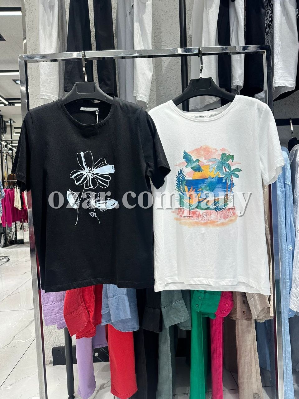Женская Футболка Euro Fashion
