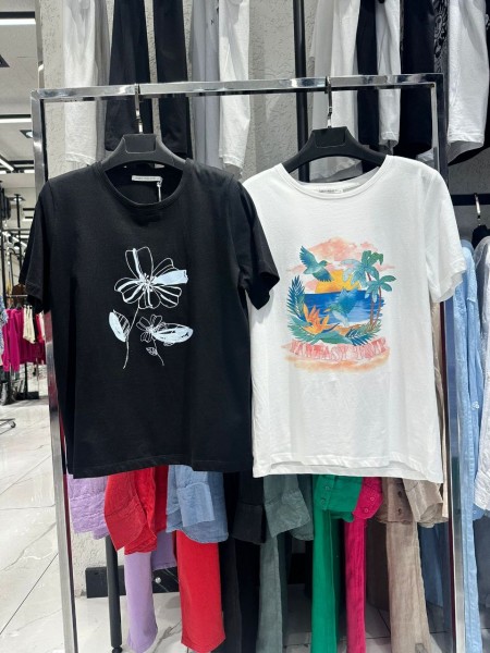 Женская Футболка Euro Fashion