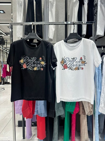 Женская Футболка Euro Fashion