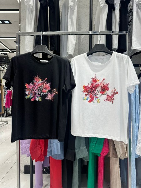 Женская Футболка Euro Fashion