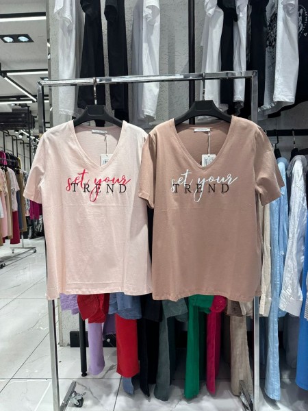 Женская Футболка Euro Fashion