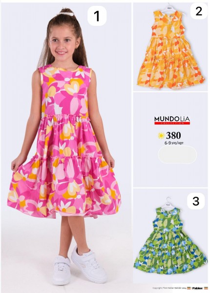 Платье Для Девочки Mundo (6-7-8-9лет) 
