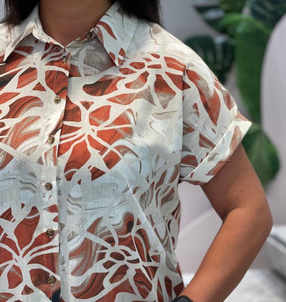 Женская Рубашка-Блузка Prenda (Большие размеры)