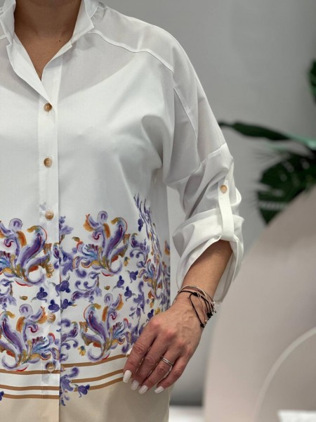 Женская Рубашка-Блузка Aras (Большие размеры)