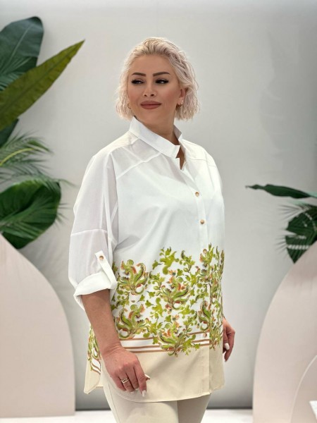 Женская Рубашка-Блузка Aras (Большие размеры)
