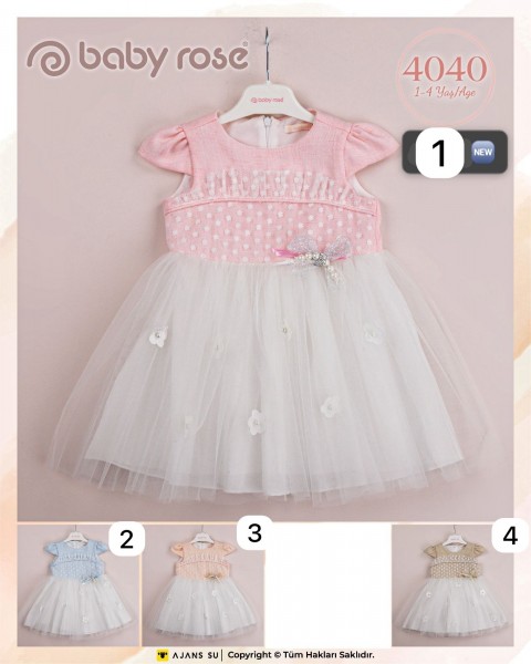 Платье Для Девочки Baby Rose (1-2-3-4лет)