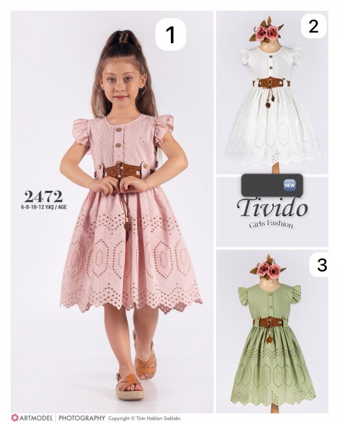 Платье Для Девочки Tivido (6-8-10-12лет)