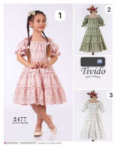 Платье Для Девочки Tivido (6-8-10-12лет)