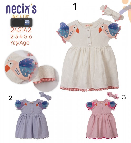 Платье Для Девочки Necix's (2-3-4-5-6лет)