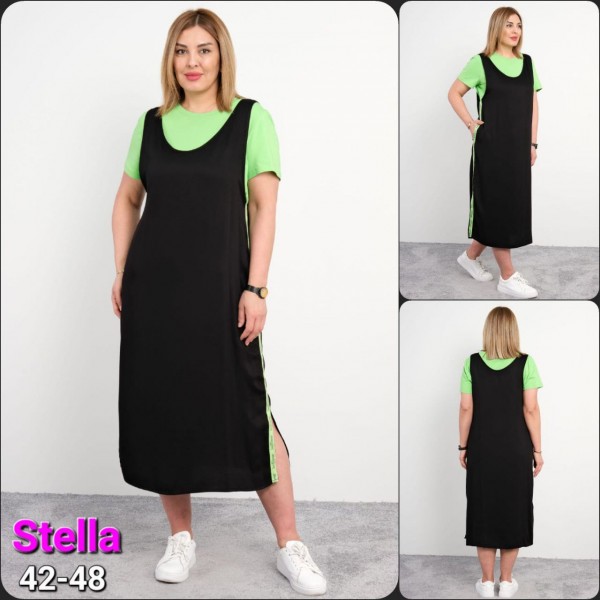 Женское Платье Stella (Большие размеры)