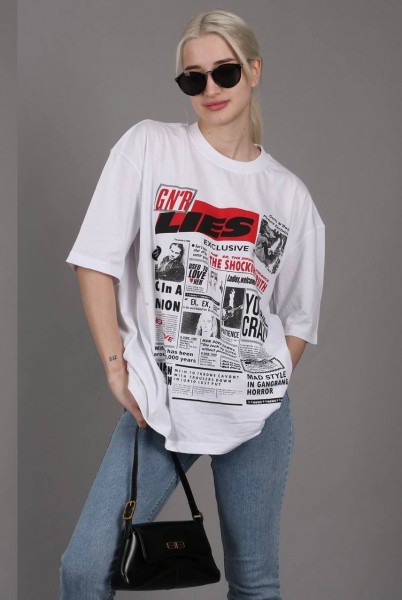 Женская Футболка Madmext