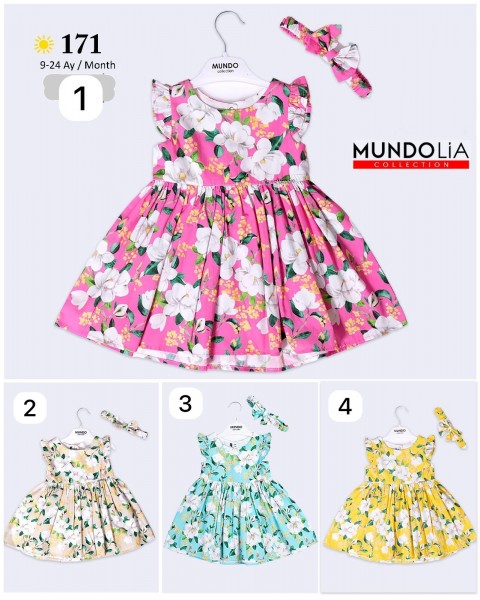 Платье Для Девочки Mundo (9-12-18-24мес.)
