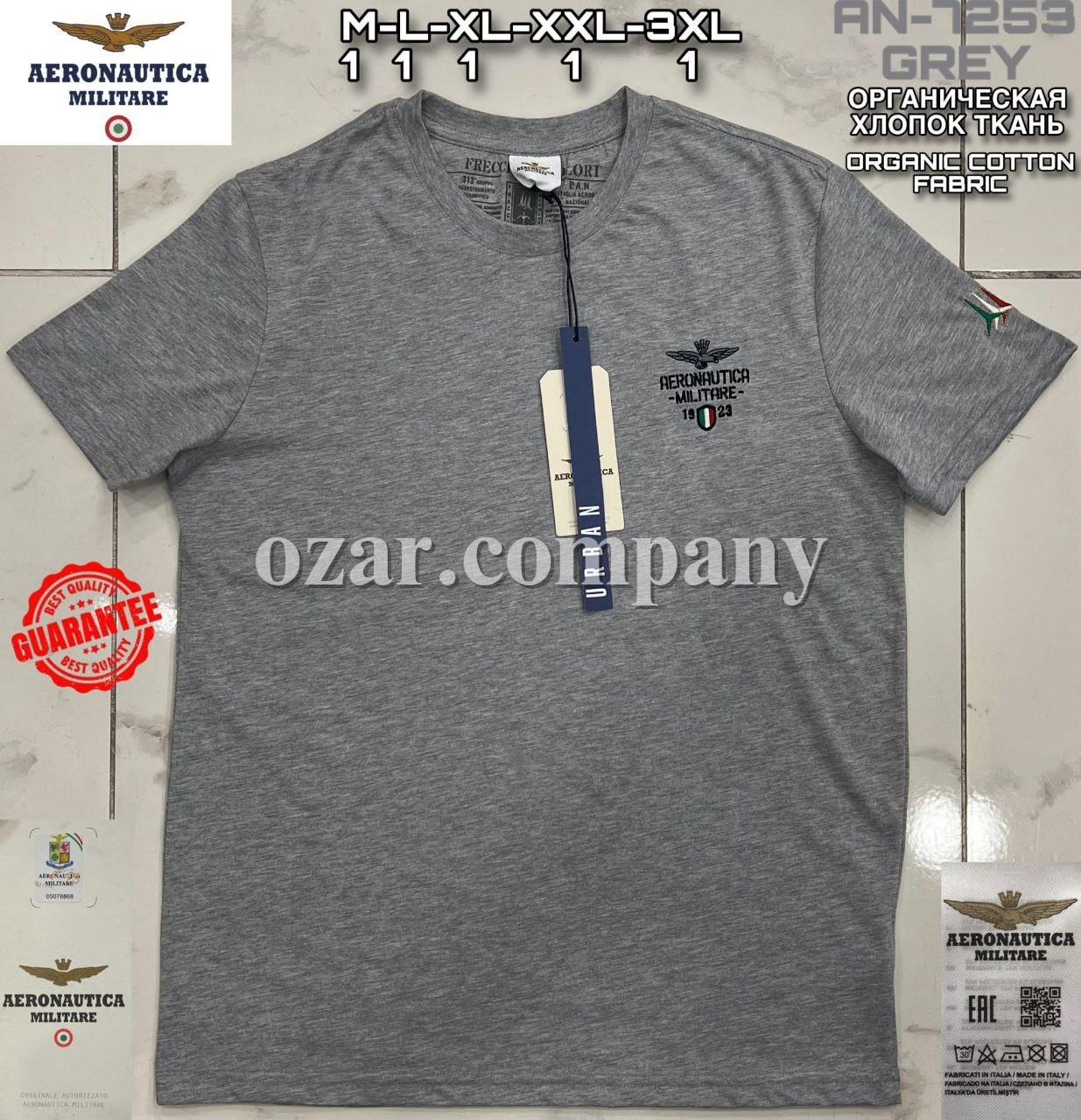 Мужская Футболка Aeronautica Militare