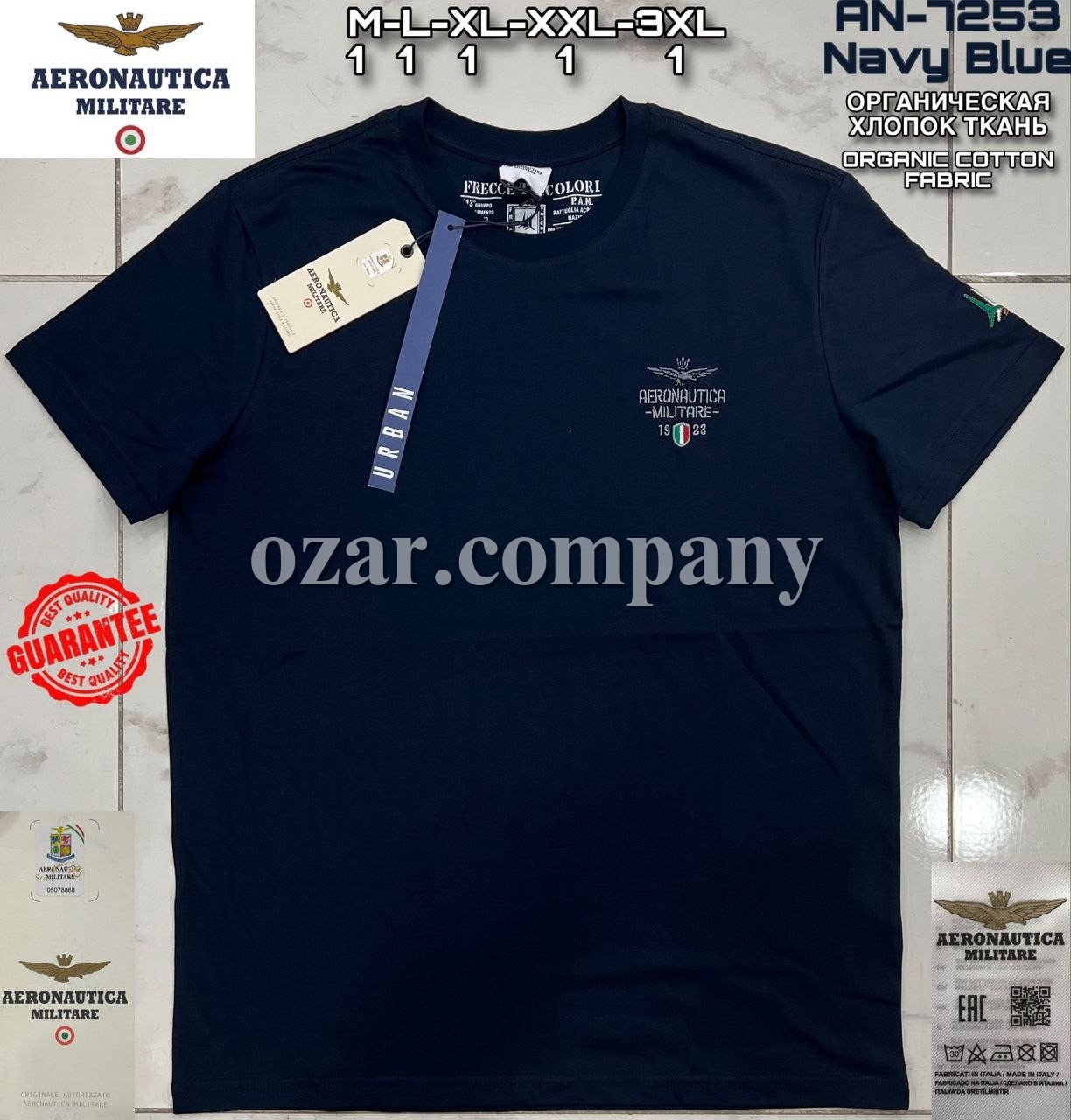 Мужская Футболка Aeronautica Militare