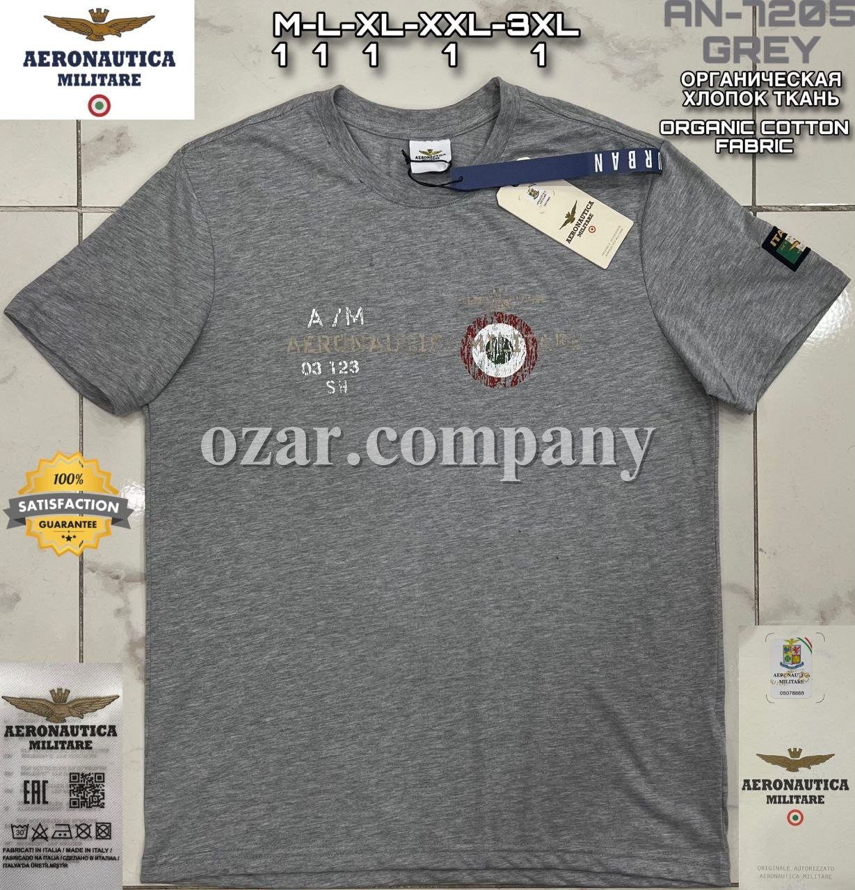 Мужская Футболка Aeronautica Militare