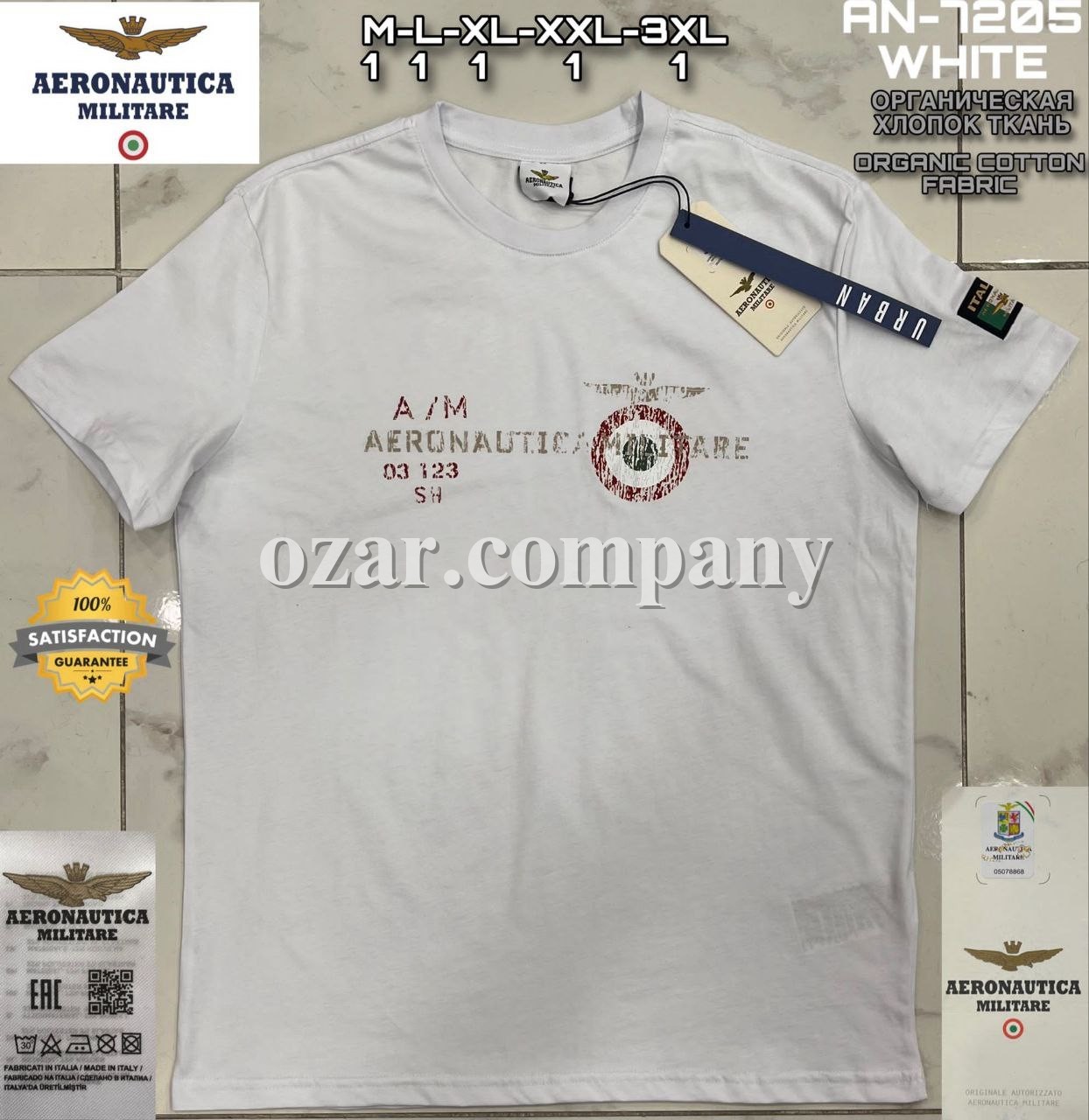 Мужская Футболка Aeronautica Militare