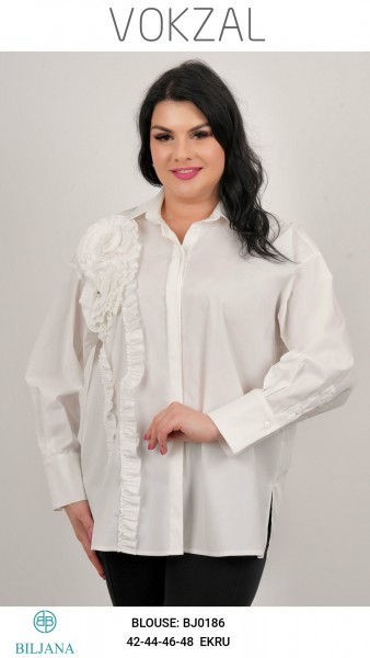 Женская Рубашка Biljana (Большие размеры)