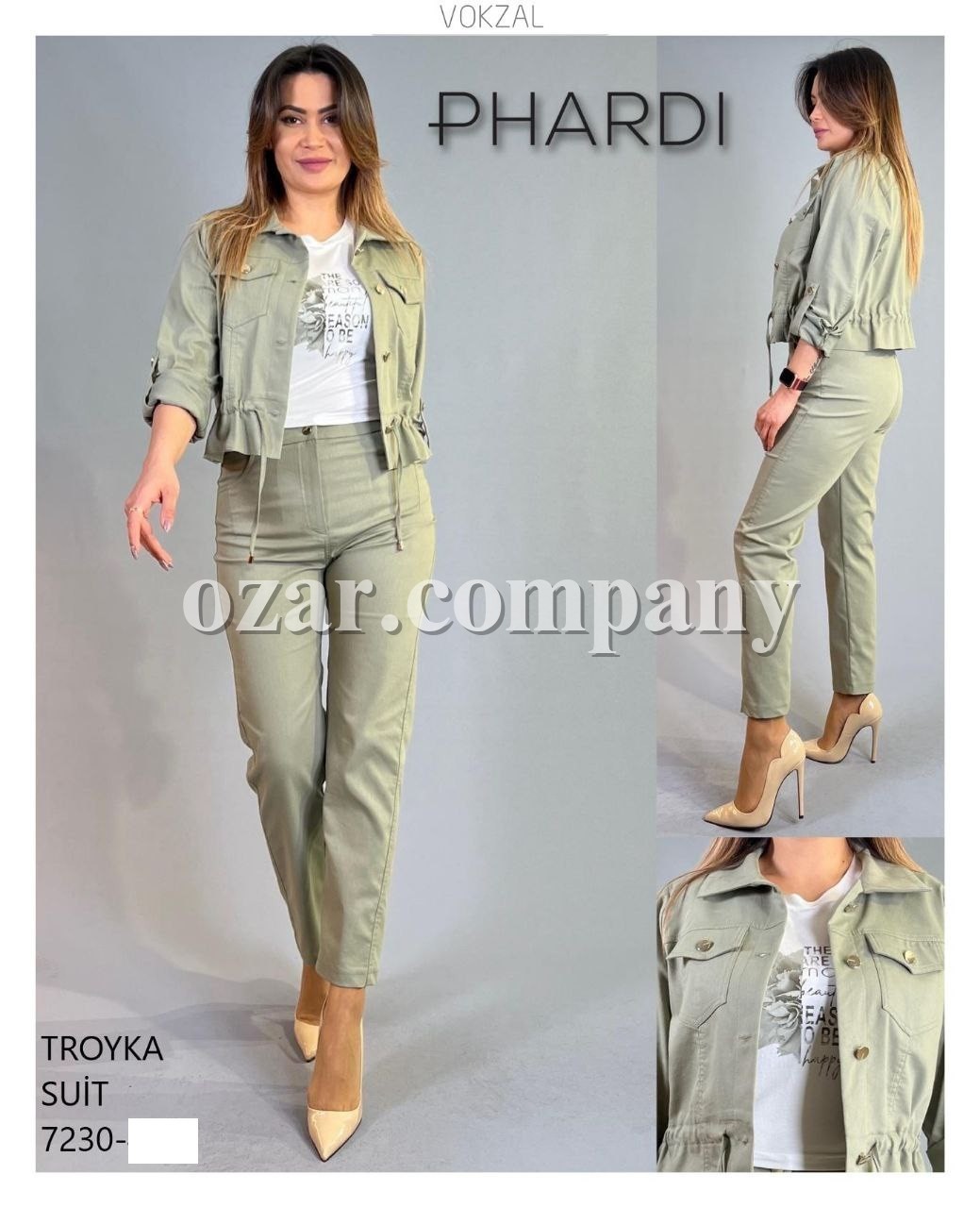 Женский Костюм Тройка Phardi
