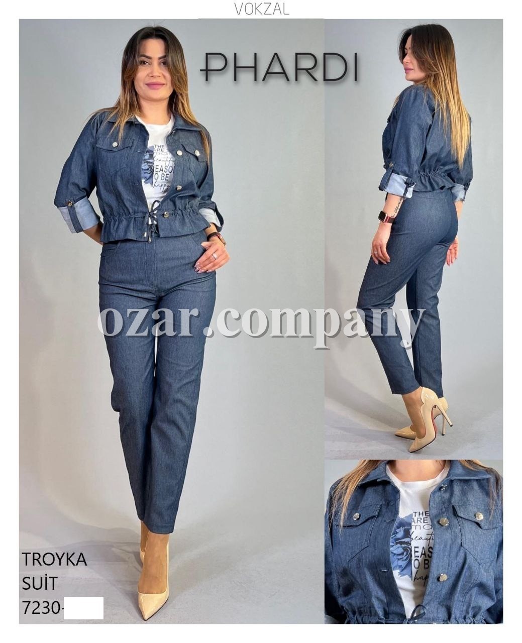 Женский Костюм Тройка Phardi