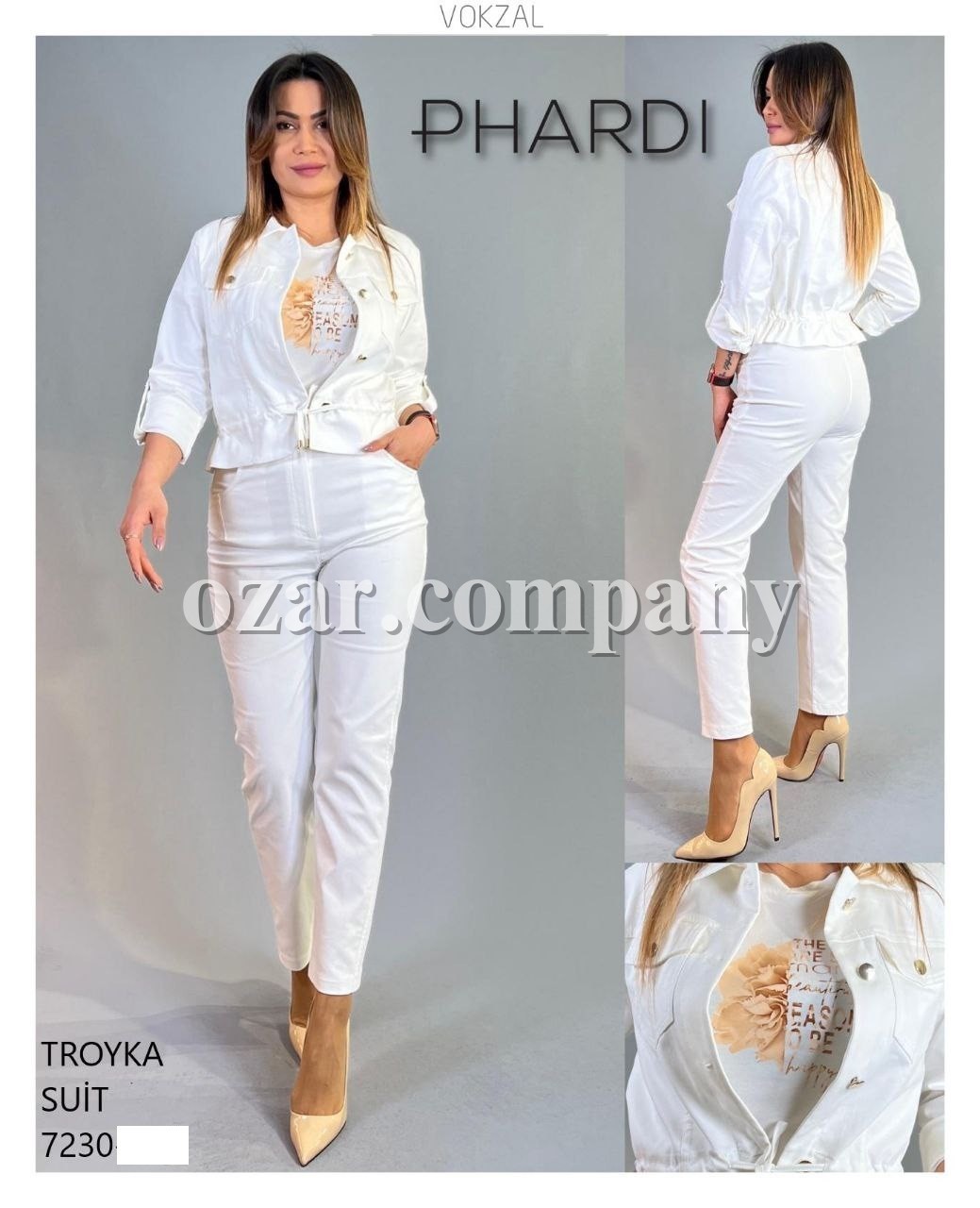 Женский Костюм Тройка Phardi