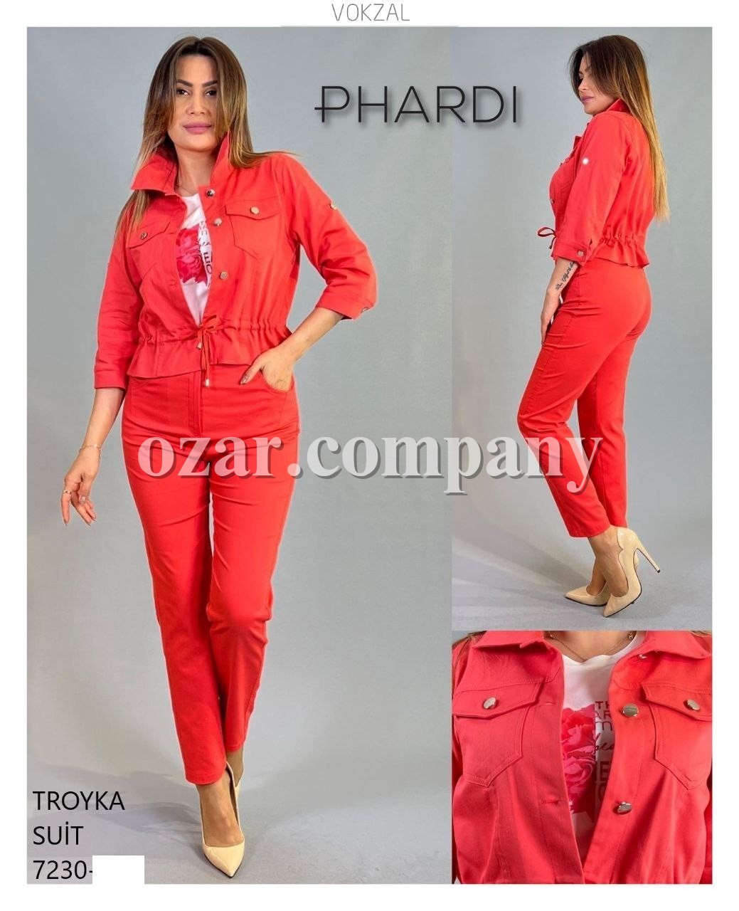 Женский Костюм Тройка Phardi