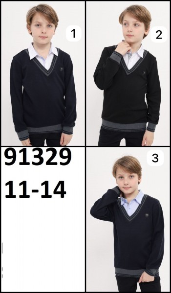 Школьный Джемпер Для Мальчика Carrinos (11-12-13-14лет)