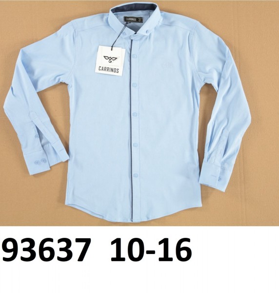 Школьная Рубашка Для Мальчика Carrinos (10-12-14-16лет)