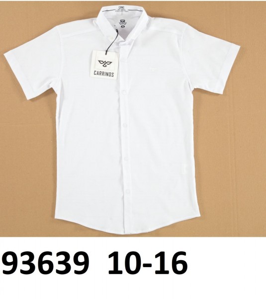 Школьная Рубашка Для Мальчика Carrinos (10-12-14-16лет)
