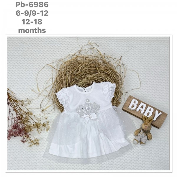 Платье Для Девочки Puan Baby (6-9/9-12/12-18мес.) 