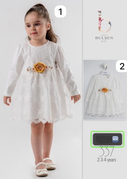 Нарядное Платье Для Девочки Bulsen (2-3-4лет)